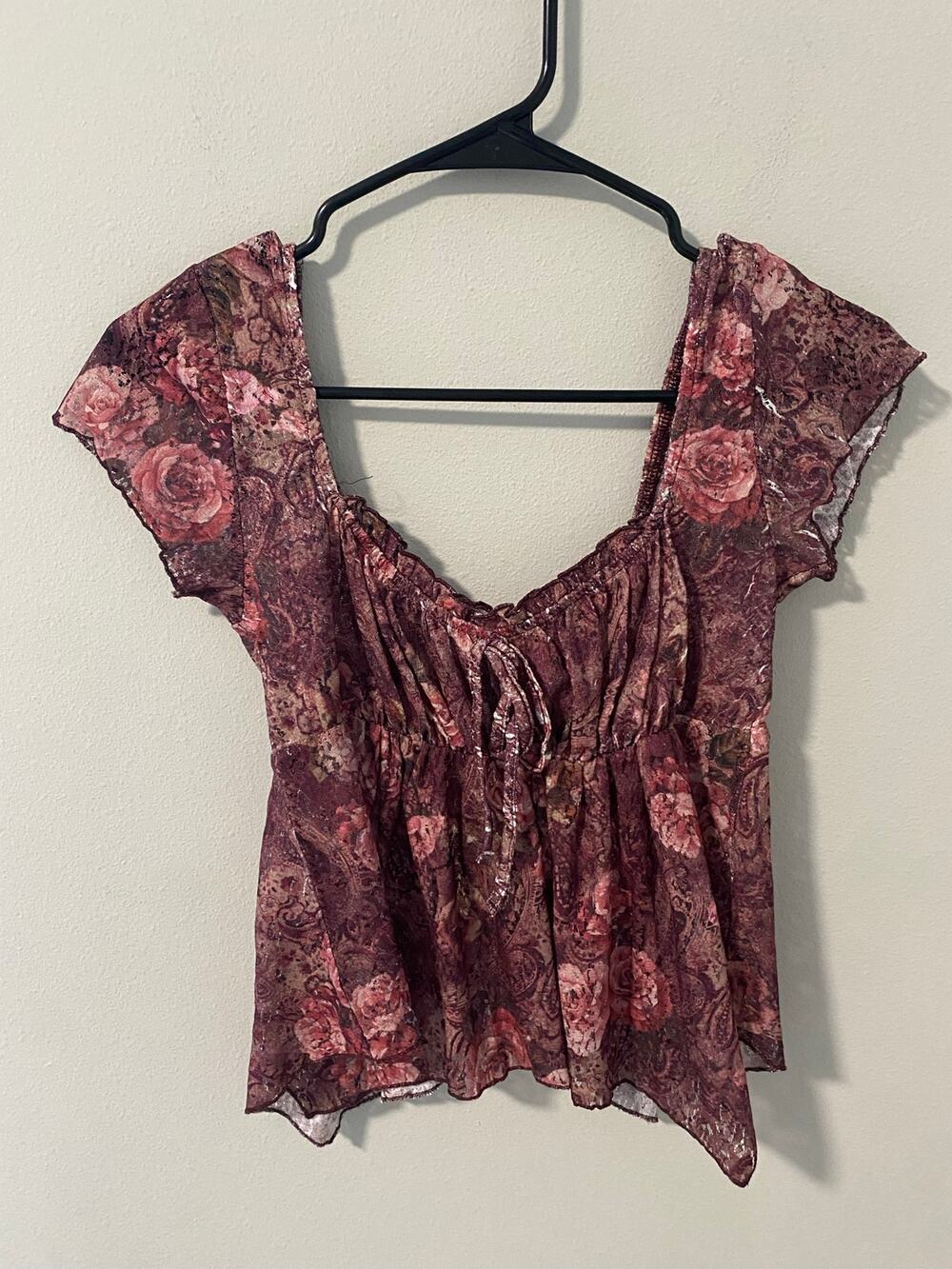 New BDG Urban Outfitters Women's Blouse Top Size Medium NWT